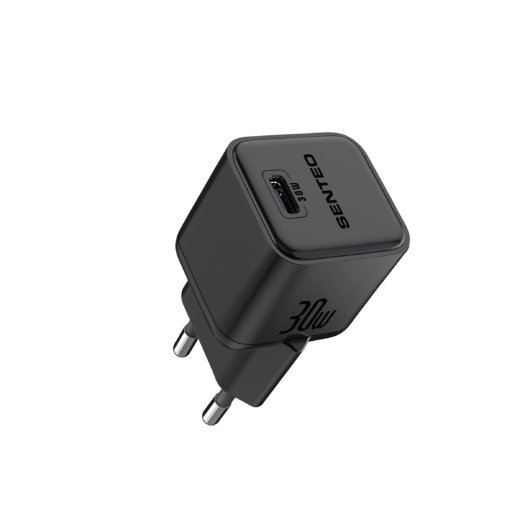 Сетевое Зарядное Устройство Senteo Z-09 1USB-C PD30W Gan Mini