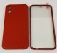 Case 360 + Screen Protector Screen Audio for Apple Iphone 12 Red