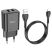 СЗУ HOCO N25 (2USB/2,1A) + USB - Lightning (черный)