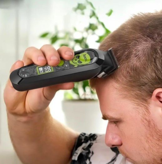 Електрична машинка для стрижки HOCO DAR22, чорний