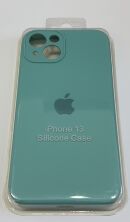 Чохол Silicone Case Copy Apple iPhone 13 Square Mist Blue, 03