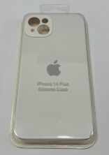 Чохол Silicone Case Copy Apple iPhone 14 Plus Square White, 02