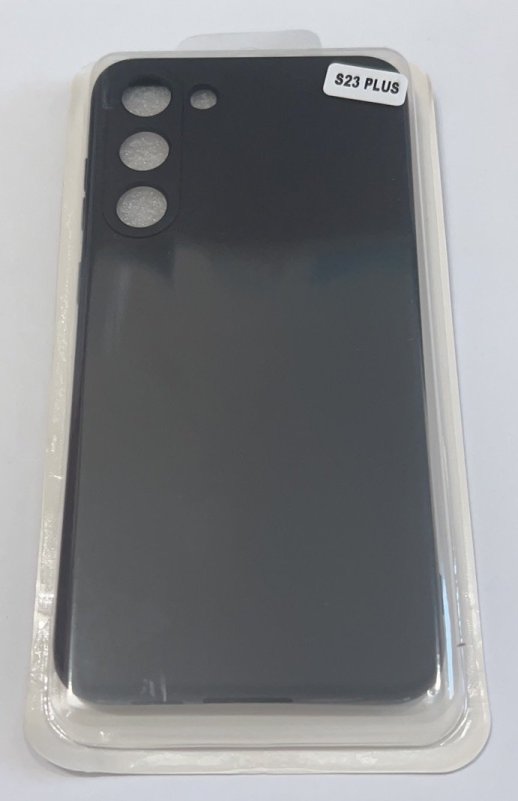 Чохол Silicone Case for Samsung S23 Plus (S916B) No Logo Black