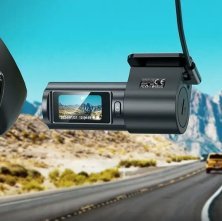 Автомобільний відеореєстратор HOCO DV7 2K wi-fi