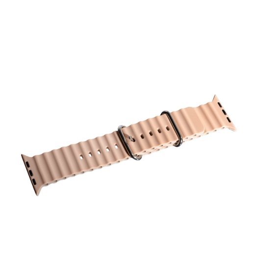 Chain Strap Band для Apple Watch 42/44/45/49 mm Beige and Milk