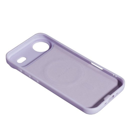 Силіконовий чохолНакладка Color (With Magnit) для Apple iPhone 17 Air Purple