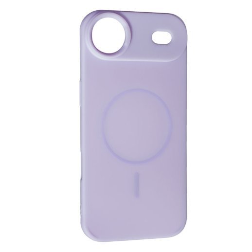 Силіконовий чохолНакладка Color (With Magnit) для Apple iPhone 17 Air Purple