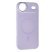 Силіконовий чохолНакладка Color (With Magnit) для Apple iPhone 17 Air Purple