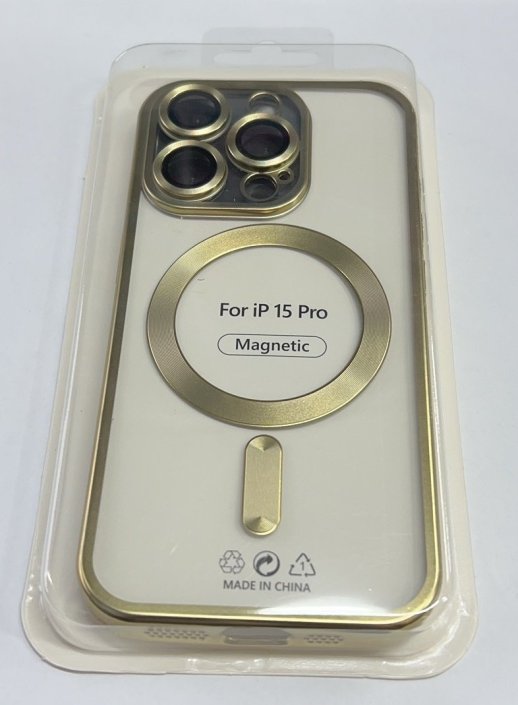 Case Magsafe With Frame Matte for Apple Iphone 15 Pro Graphite