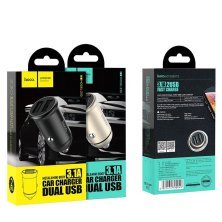АЗУ HOCO Z30 (2USB/3.1A) (12pc) (черный)