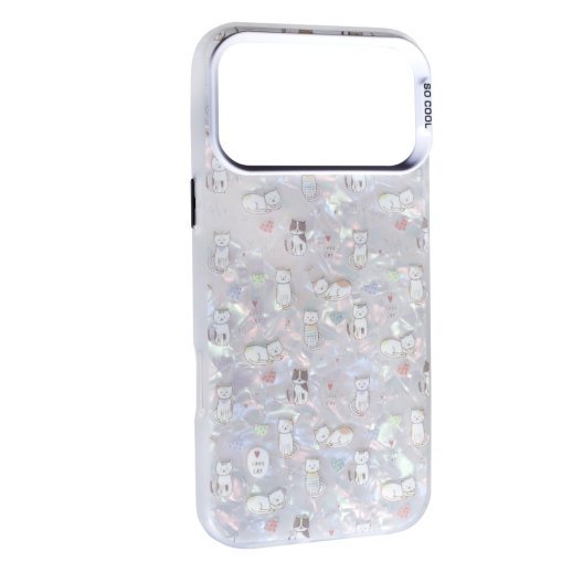 Чохол Soft Milky для Apple iPhone 17 Pro Love cat