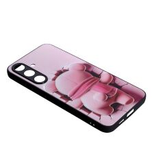 Накладка Fashion Mix для Samsung S25 Pink Bear