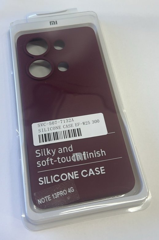 Чохол Silicone Case for Xiaomi Redmi Note 13 Pro 4G Elegant Purple