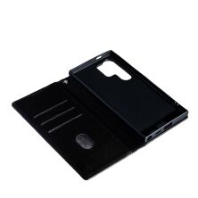 Книга Deluxe для Samsung S24 Ultra Black