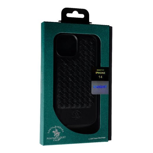 Накладка ШКІРА POLO RAVEL для Apple iPhone 14 Black