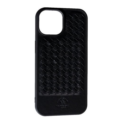 Накладка ШКІРА POLO RAVEL для Apple iPhone 14 Black