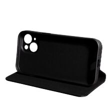 Книга Flip Cover Carbon для Apple iPhone 15 Black