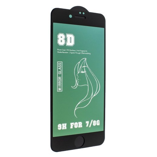Захисне скло 8D MIRROR APPLE IPHONE 7 | 8