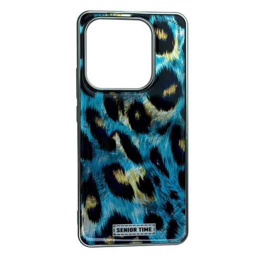 Накладка Leopard Case для Xiaomi Redmi Note 14 (5G) Green