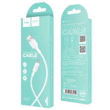 USB Cable Hoco X25 Soarer Type-C 1m White