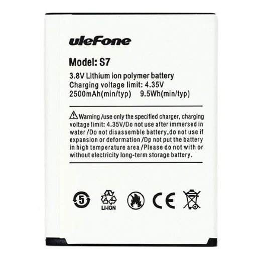 Акумулятор для Ulefone S7 / AS-503 AAAA