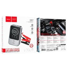 Пуско-зарядний пристрій HOCO QS7 Source 3в1 з power bank 10000 mAh та ліхтариком, чорний