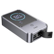 Пуско-зарядний пристрій HOCO QS7 Source 3в1 з power bank 10000 mAh та ліхтариком, чорний