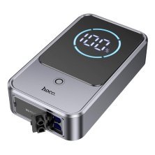 Пуско-зарядний пристрій HOCO QS7 Source 3в1 з power bank 10000 mAh та ліхтариком, чорний