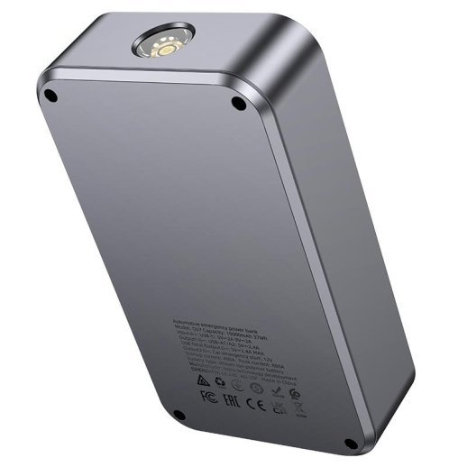 Пуско-зарядний пристрій HOCO QS7 Source 3в1 з power bank 10000 mAh та ліхтариком, чорний