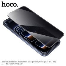 Скло для телефону HOCO A888 Plus Bear Shield anti spy APPLE iPhone 17 PRO