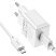 СЗУ HOCO C106A (1USB/2.1A) + кабель USB - MICRO (белый)
