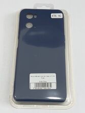 Чохол Silicone Case for Oppo A76 No Logo Dark Blue