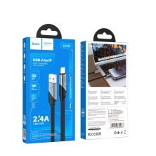 USB кабель HOCO U119 USB - Lightning ЧОРНИЙ