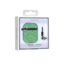 Чехол Onegif Makaron для AirPods 1 / 2 Green