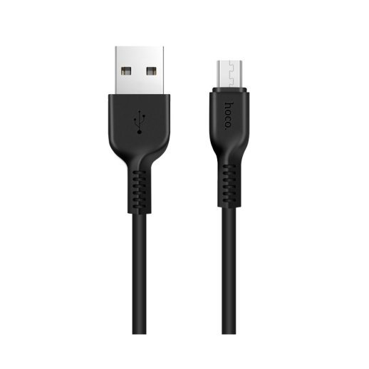 USB кабель HOCO X20 USB - micro USB 2.4A 1 метр, чорний