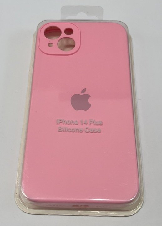 Чохол Silicone Case Copy Apple iPhone 14 Plus Square Yellow, 09