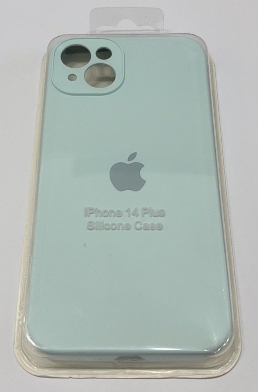 Чохол Silicone Case Copy Apple iPhone 14 Plus Square Yellow, 09