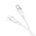USB-C кабель HOCO X109 Type-C - Lightning SILICONE PD 27W, 1 метр, білий