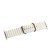 Chain Strap Band для Apple Watch 42/44/45/49 mm Milk and Grey Lavender
