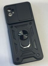 Armor Case With Curtain for Motorola G32 Dark Blue