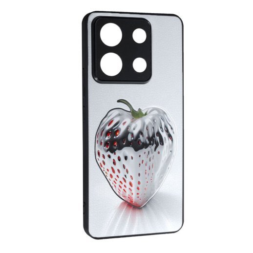 Накладка Fashion Mix для Xiaomi Redmi Note 13 Pro (5G) / Poco X6 White Berry