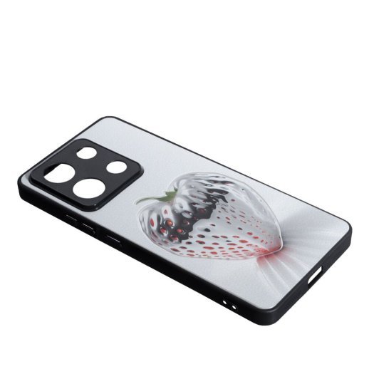 Накладка Fashion Mix для Xiaomi Redmi Note 13 Pro (5G) / Poco X6 White Berry