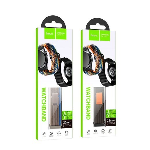 Ремінець HOCO WH05 Alpine Loop тканинний для годинника 22мм