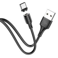 USB кабель HOCO X52 Магнітний USB - Type-C, 1метр, чорний