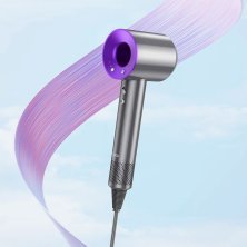 Високошвидкісний фен HOCO HP11 Plus з функцією негативної іонізації, 1600 Вт, ФІОЛЕТОВИЙ