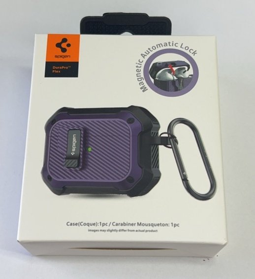 Чохол Spigen Protective AirPods Pro 2 Purple\Black