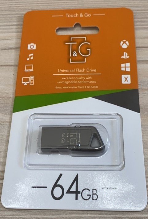 USB Flash Drive T&G TG114 Metal 64GB глюк