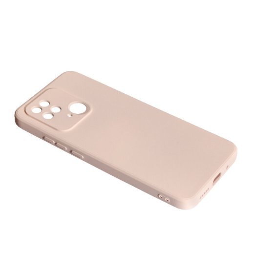 Силікон Case SMTT (AA) для Xiaomi Redmi 10C/Poco C40 Pink Sand