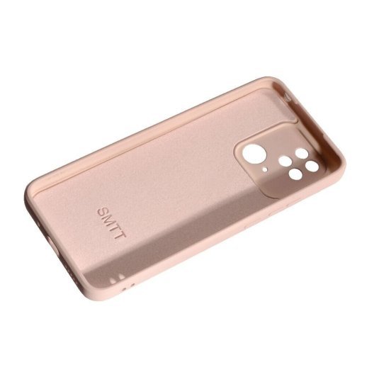 Силікон Case SMTT (AA) для Xiaomi Redmi 10C/Poco C40 Pink Sand