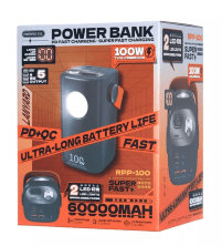 Power Bank Remax 60000mAh RPP-100 Black